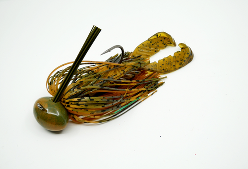 Football Jig Setup (3/8–1/2 oz + Craw Trailer)